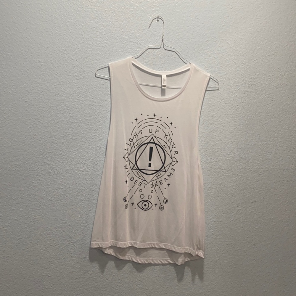 Exclusive Panic! At the disco muscle cut shirt